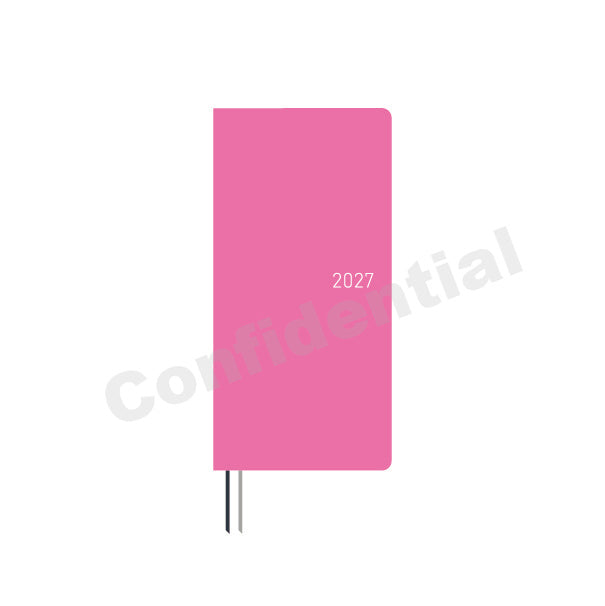 Hobonichi Techo 2027 Weeks Colors: Pink Sapphire