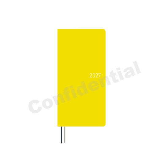 Hobonichi Techo 2027 Weeks Colors: Canaria Yellow
