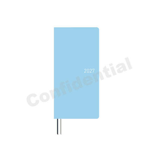 Hobonichi Techo 2027 Weeks Colors: Sea Glass