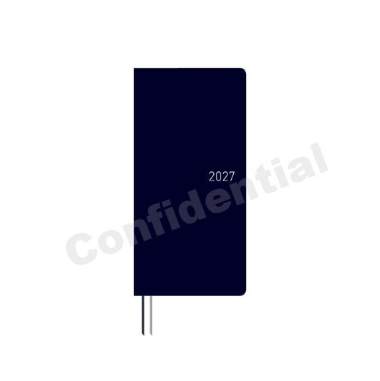Hobonichi Techo 2027 Weeks Colors: Midnight Blue