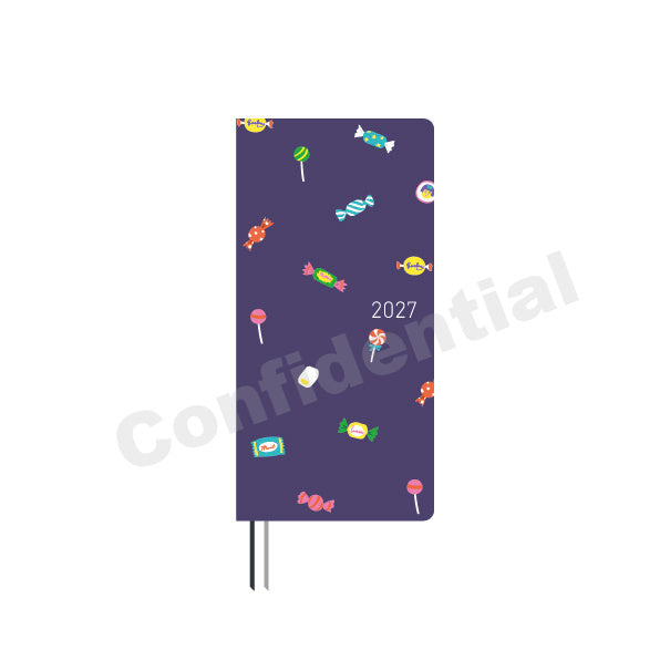 Hobonichi Techo 2027 Weeks Bow & Tie: Candy Dream
