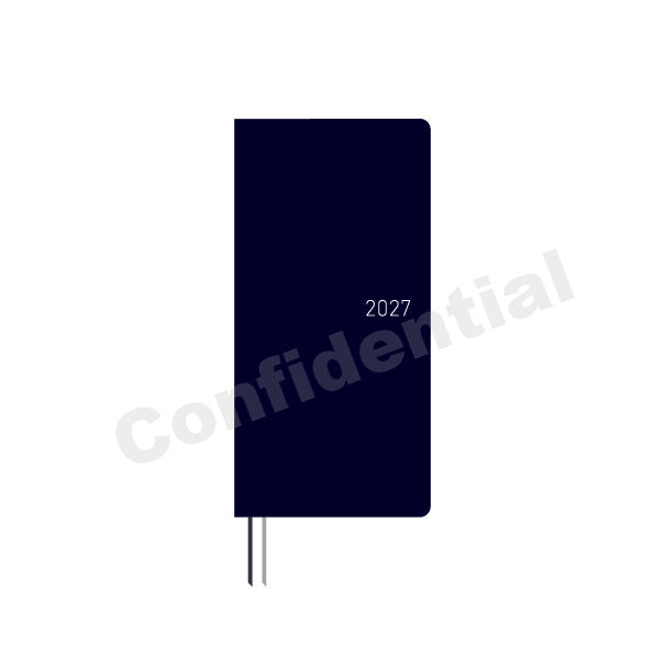 Hobonichi Techo 2027 Weeks MEGA Colors: Midnight Blue