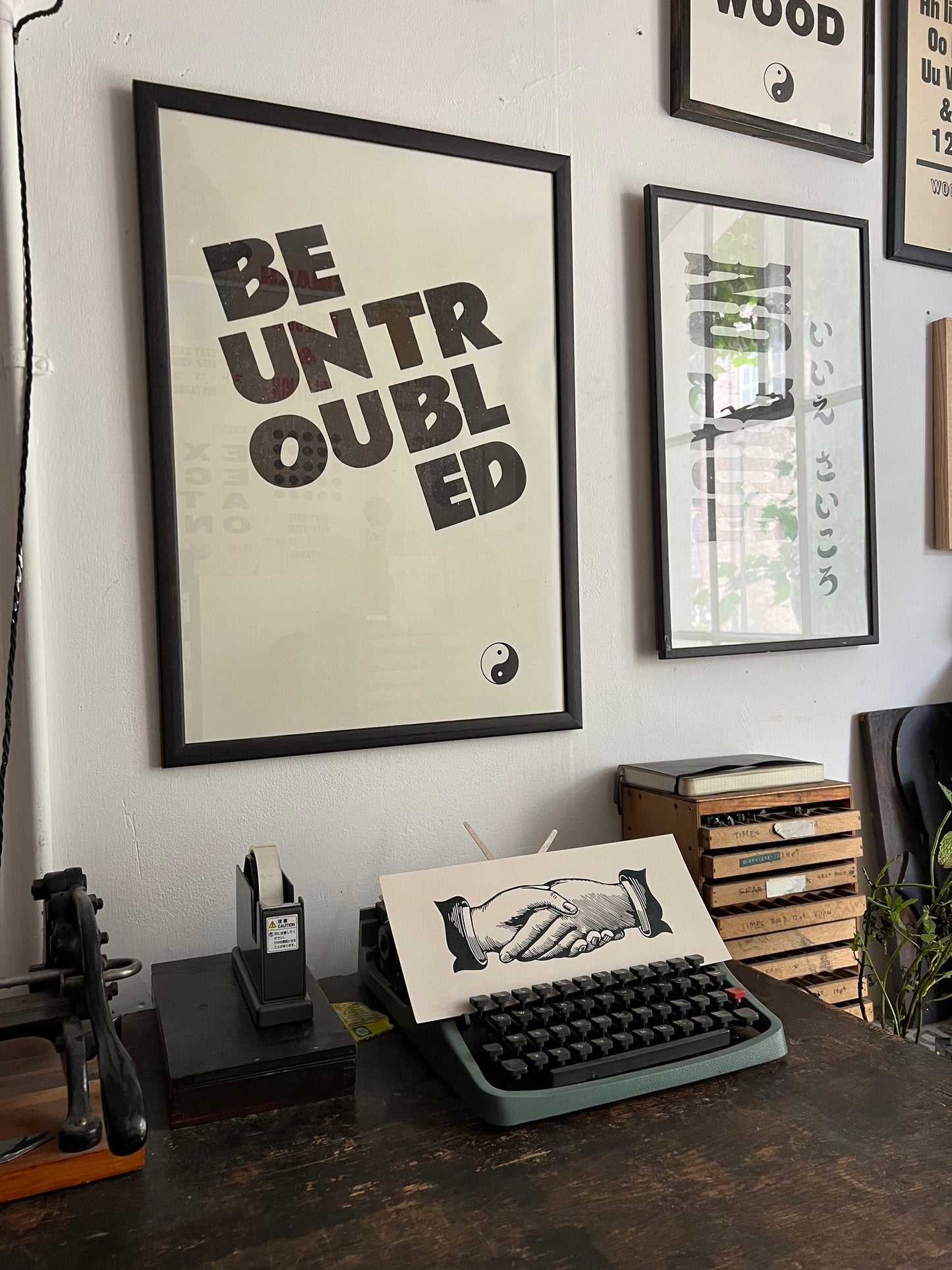 BE UNTROUBLED / Poster