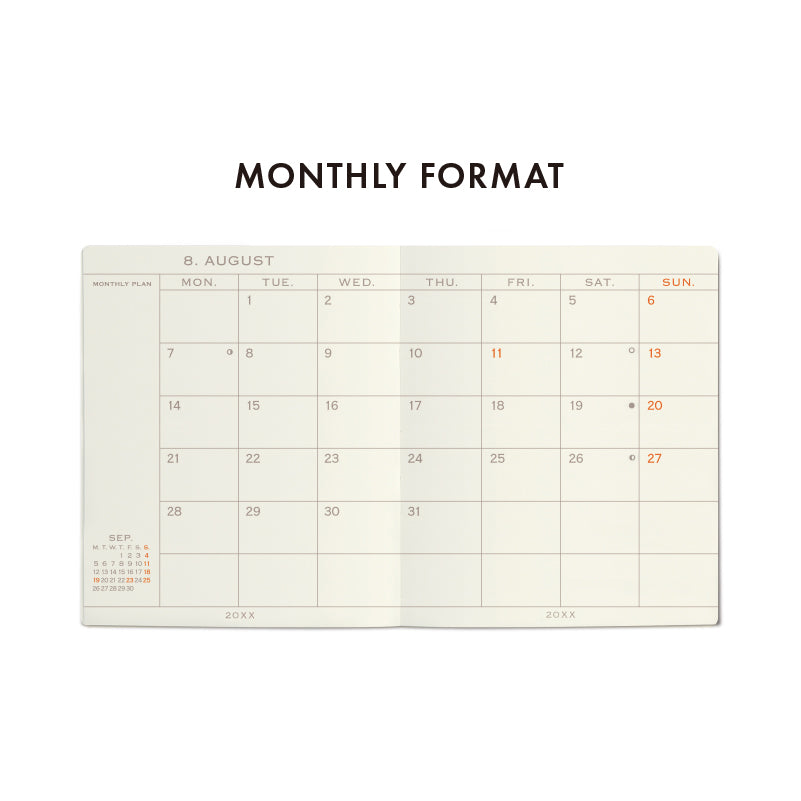 2025 Weekly Planner My Diary Square