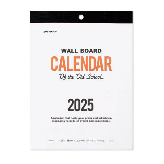 2025 Wall Calendar OS(Penco) A5