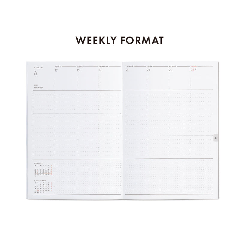 2025 Weekly Planner Nahe B6 Free