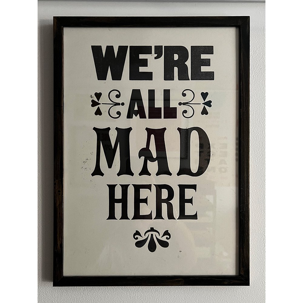 ALICE IN WONDERLAND-ALL MAD / Poster