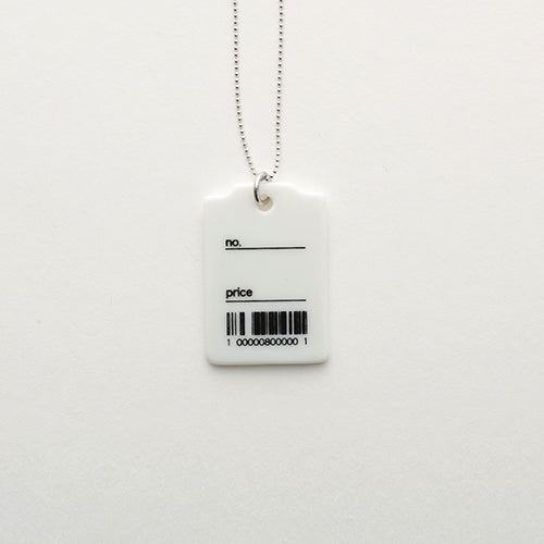 Tag necklace