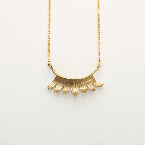 Eyelash necklace