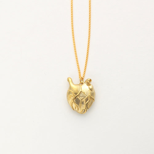 Heart attack necklace