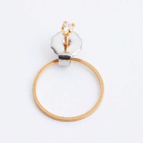 Circle earring