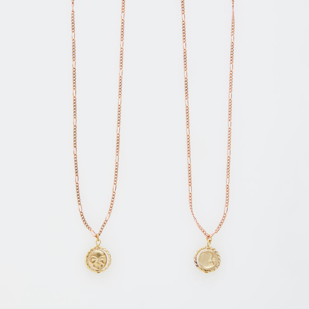 lunar phase necklace