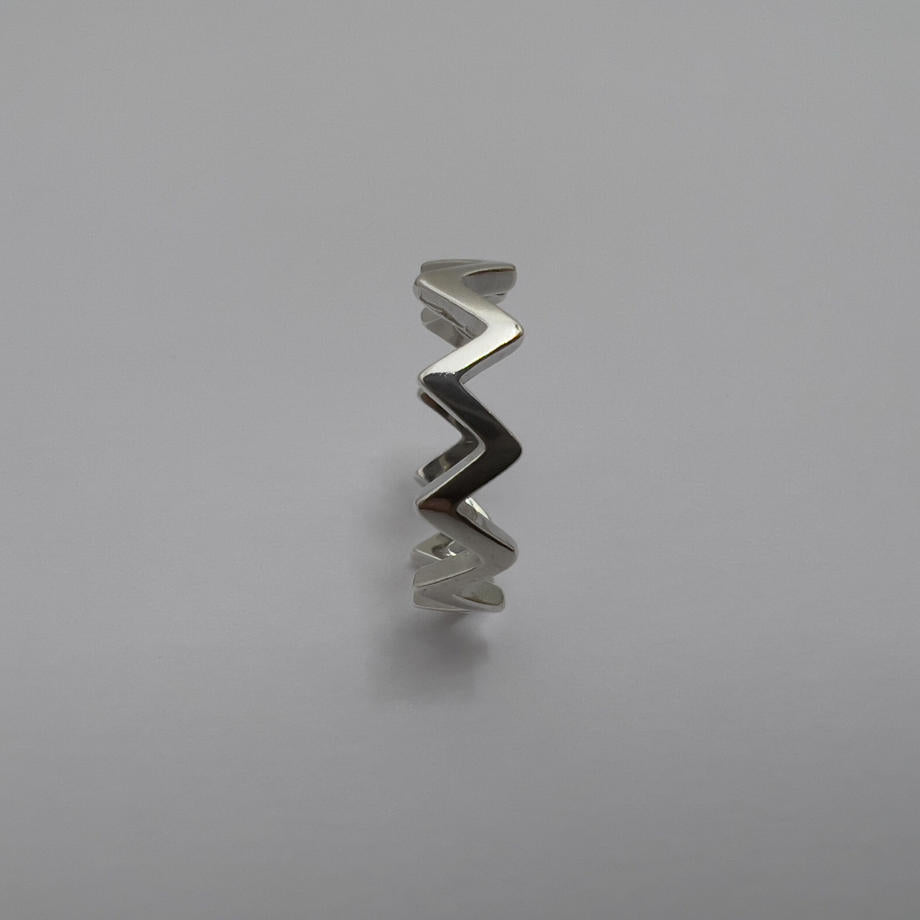 zig zag ring sv925 / Small