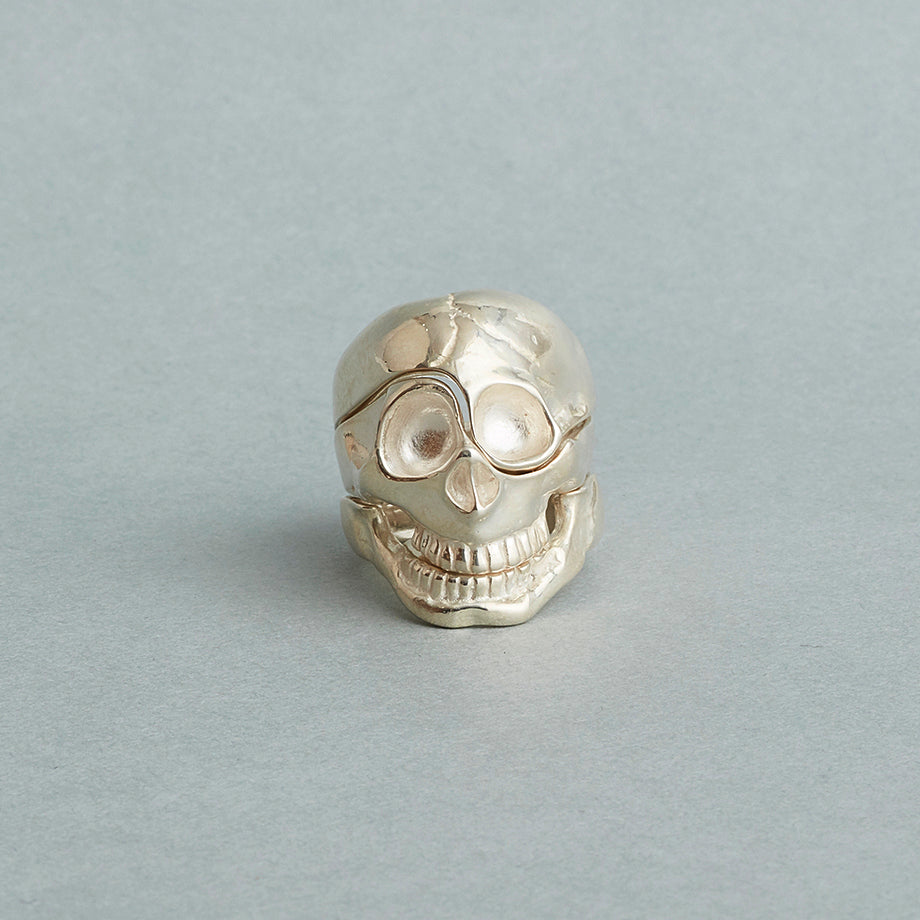 skull parts ring sv925 / Medium