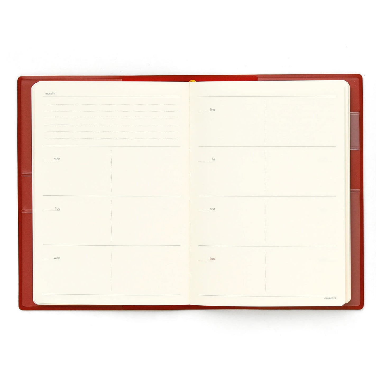 Open Dated Planner (Gulf) A6