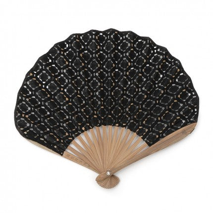 lace material softly fan