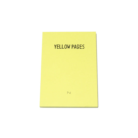 Notebook/ YELLOW PAGES