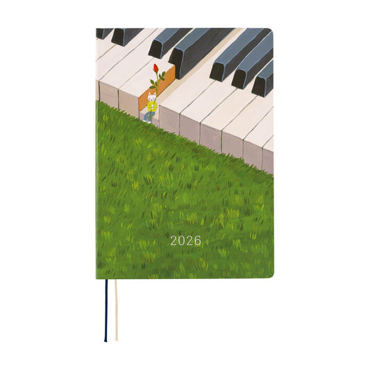 Hobonichi Techo 2026 HON A5 : Hiroko Kubota: Waiting on the Chord