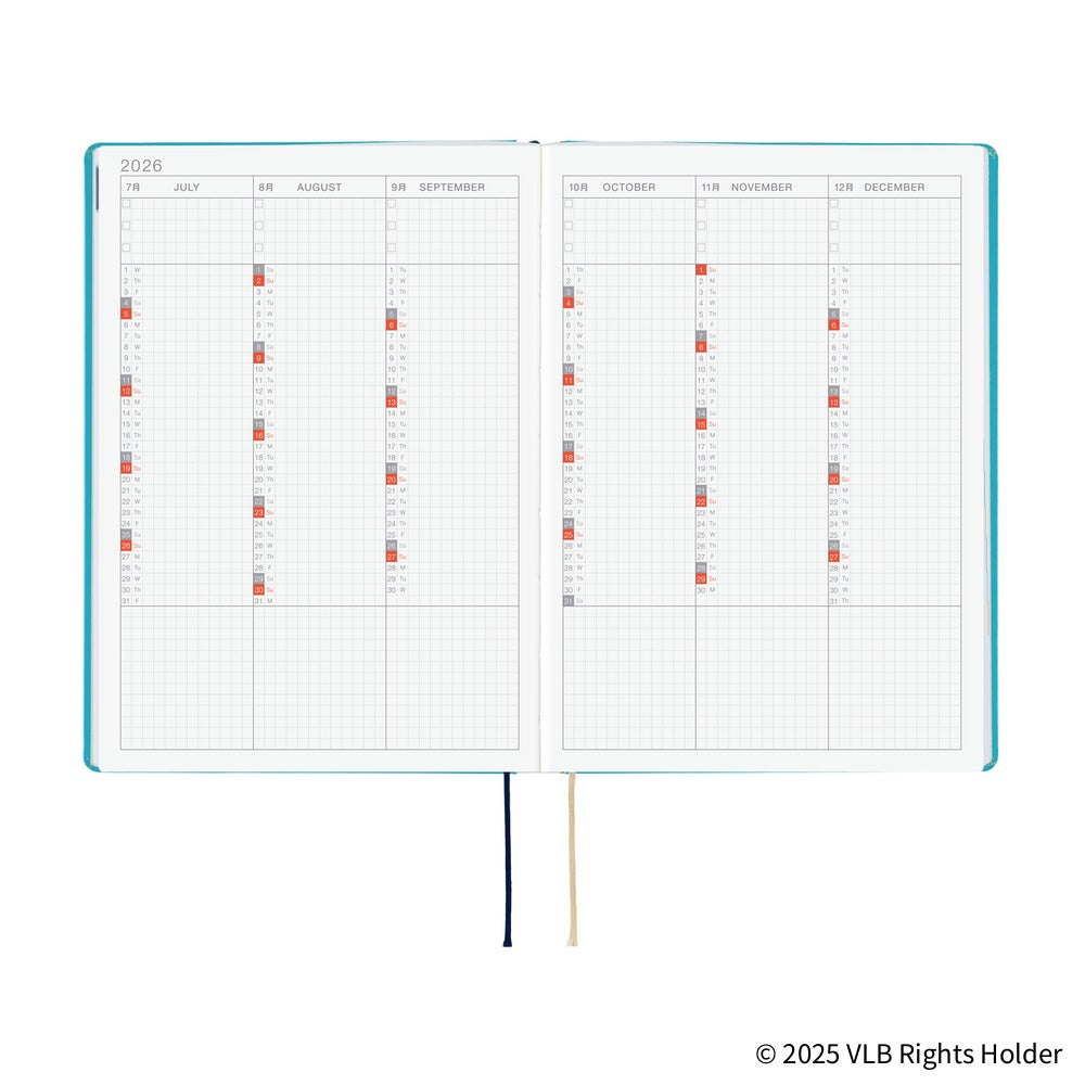 Hobonichi Techo 2026 HON A5 : Virginia Lee Burton: The Little House