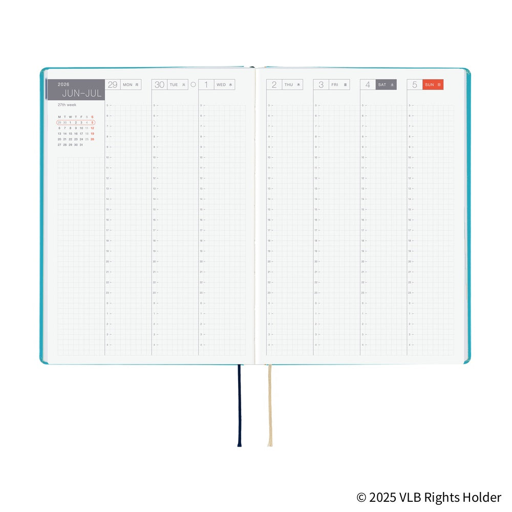 Hobonichi Techo 2026 HON A5 : Virginia Lee Burton: The Little House