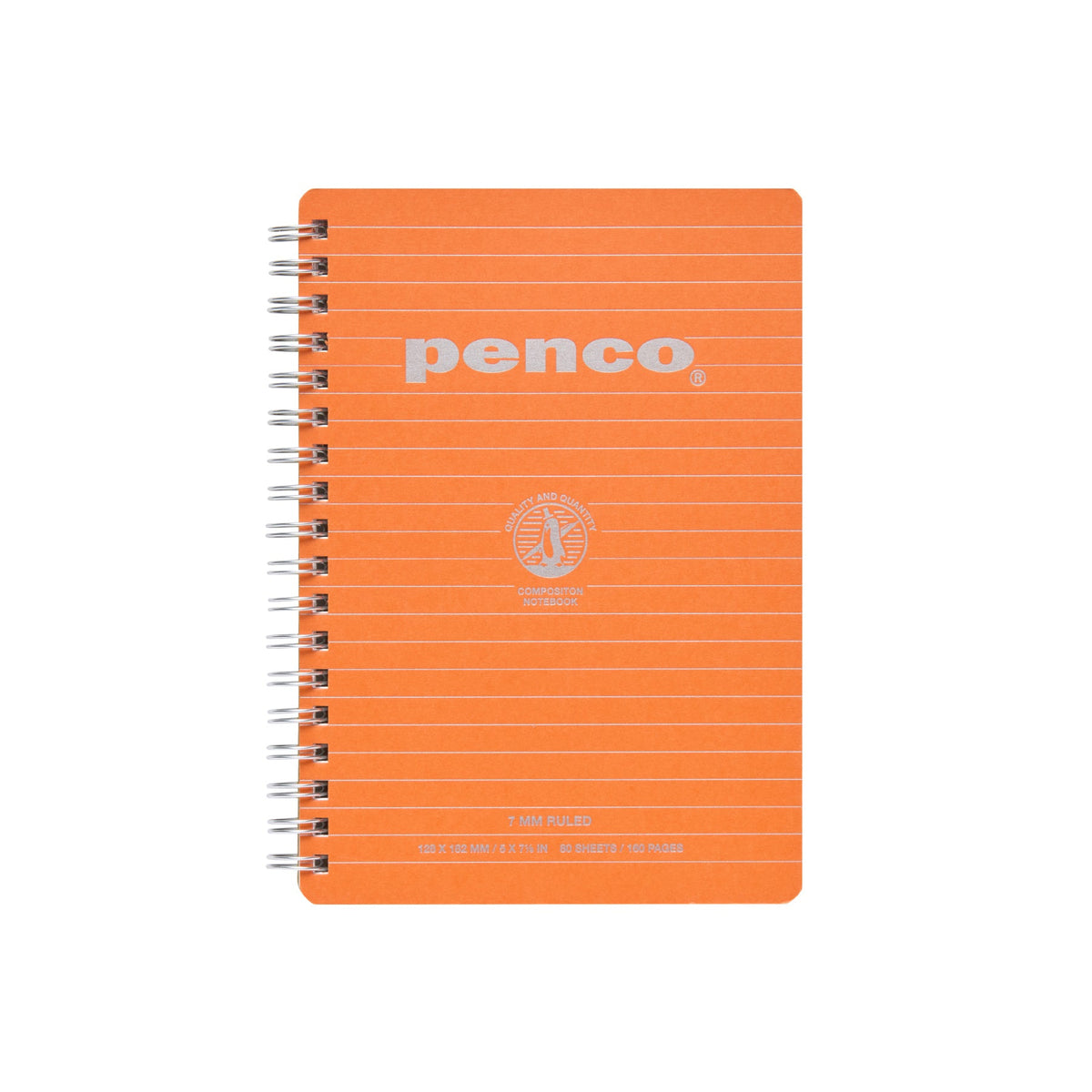 Wirebound Notebook B6 Ruled