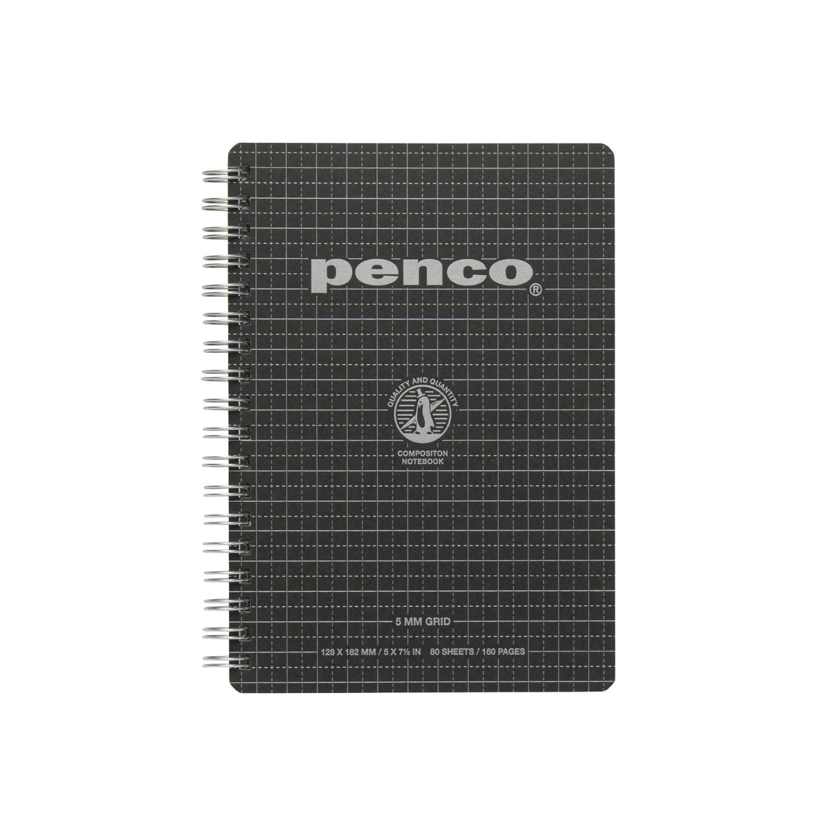Wirebound Notebook B6 Grid