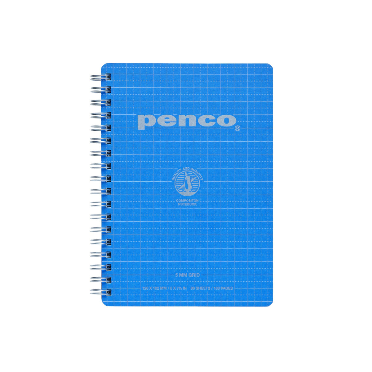 Wirebound Notebook B6 Grid