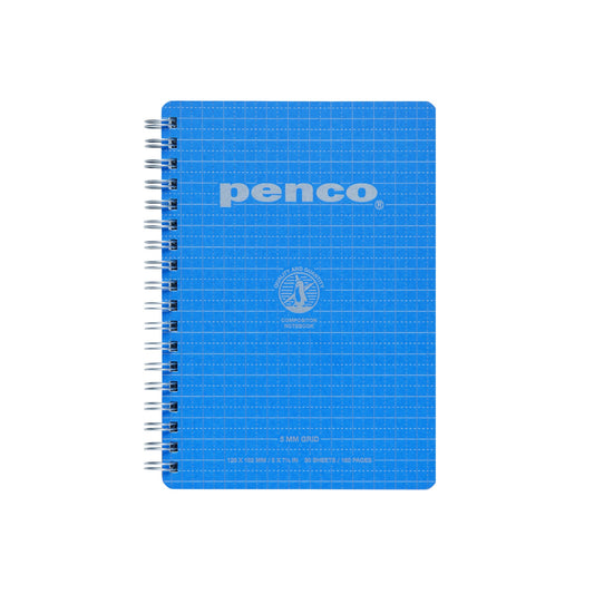 Wirebound Notebook B6 Grid