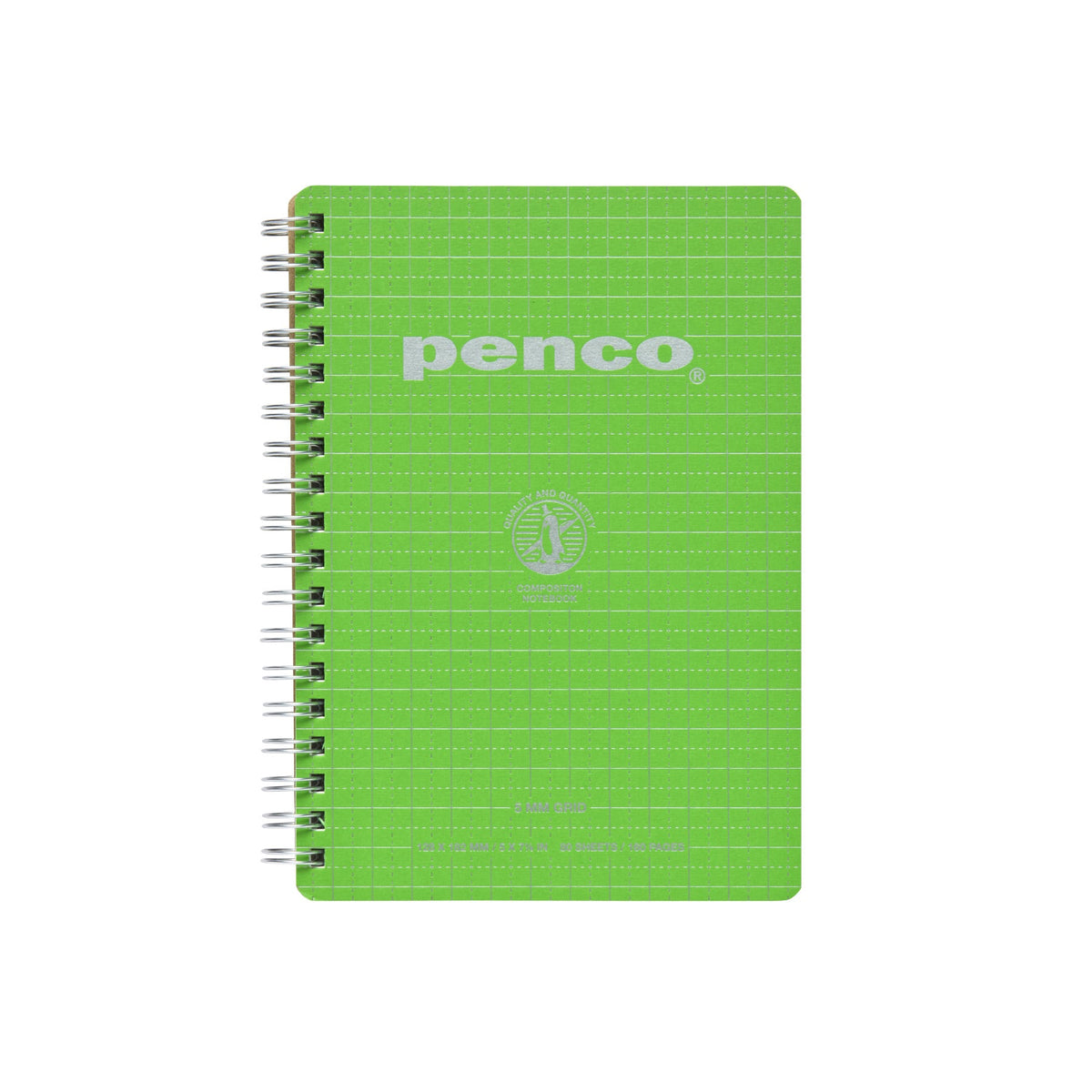 Wirebound Notebook B6 Grid
