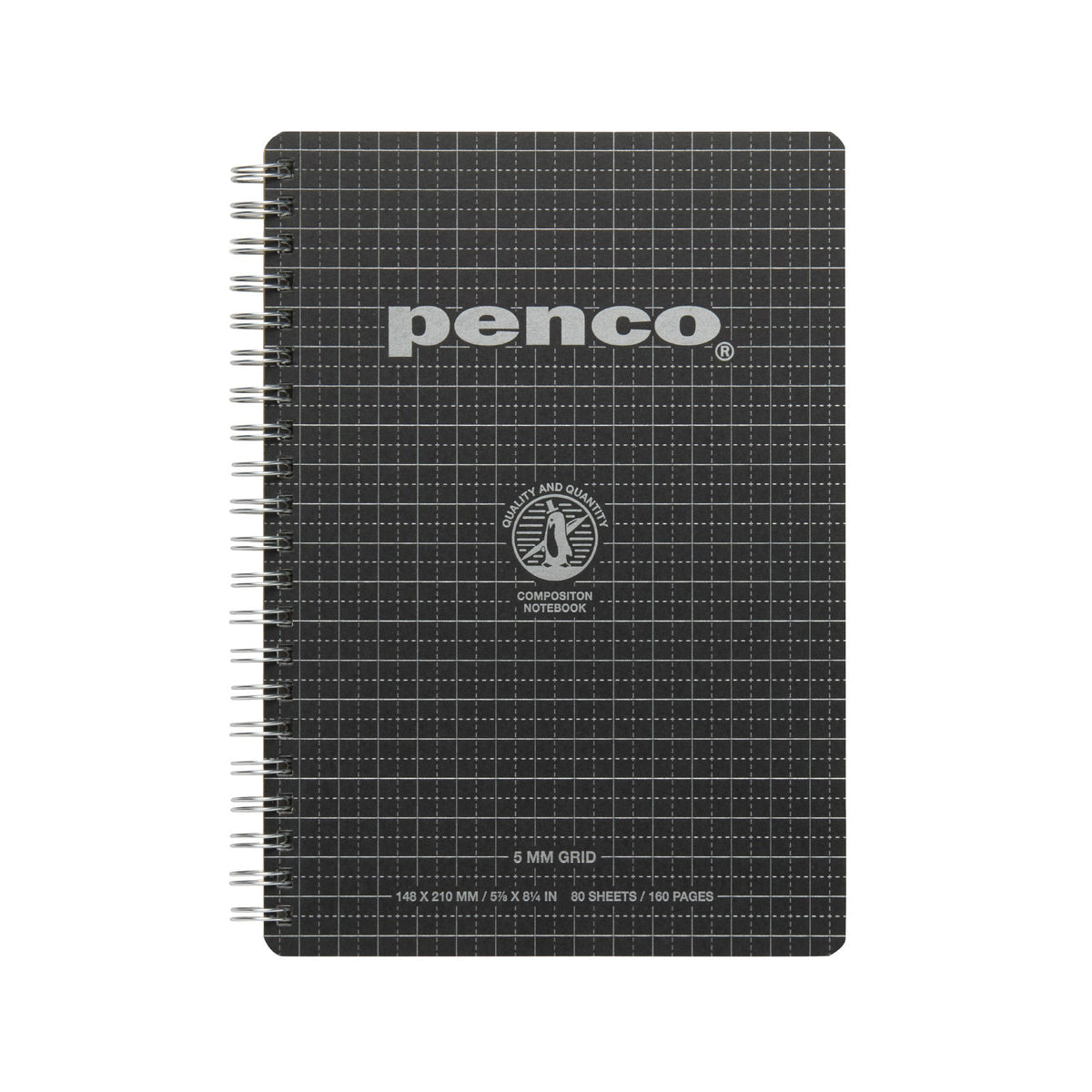 Wirebound Notebook A5 Grid