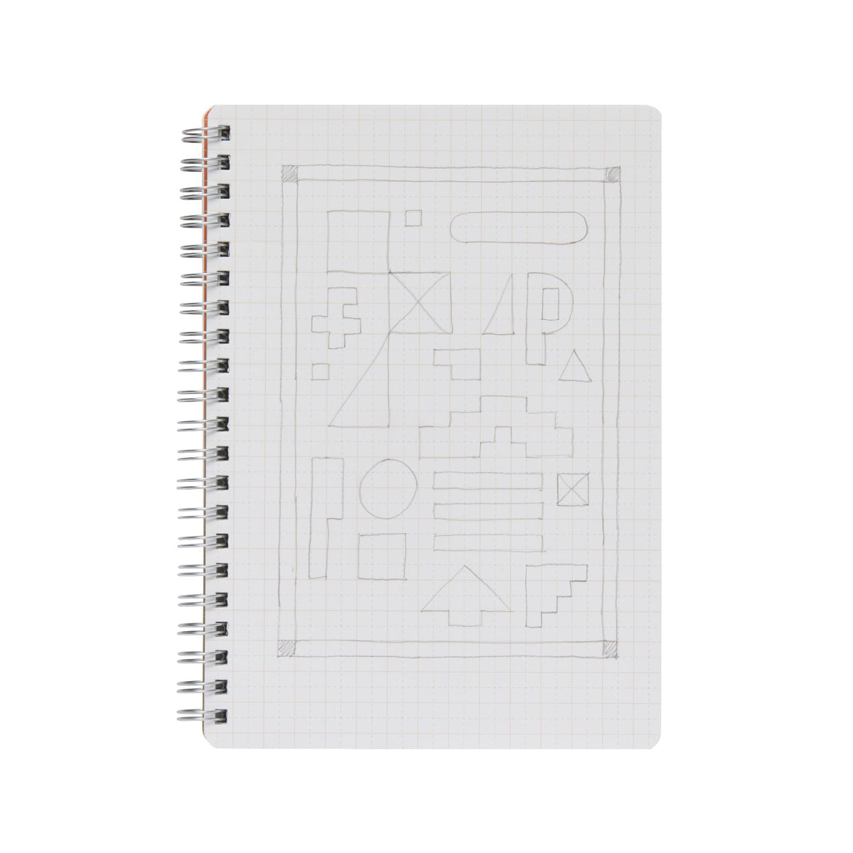 Wirebound Notebook A5 Grid