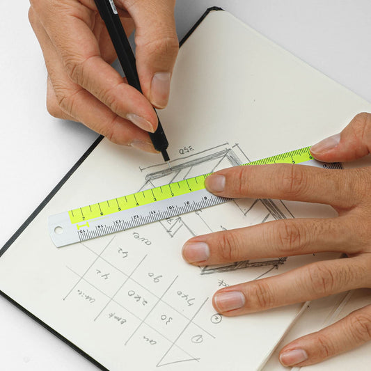 Aluminum Metric Ruler