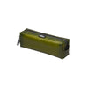 Nähe Soft Grid Pouch in Green, a rectangular grid-textured zip case with dark zipper and pull tab.