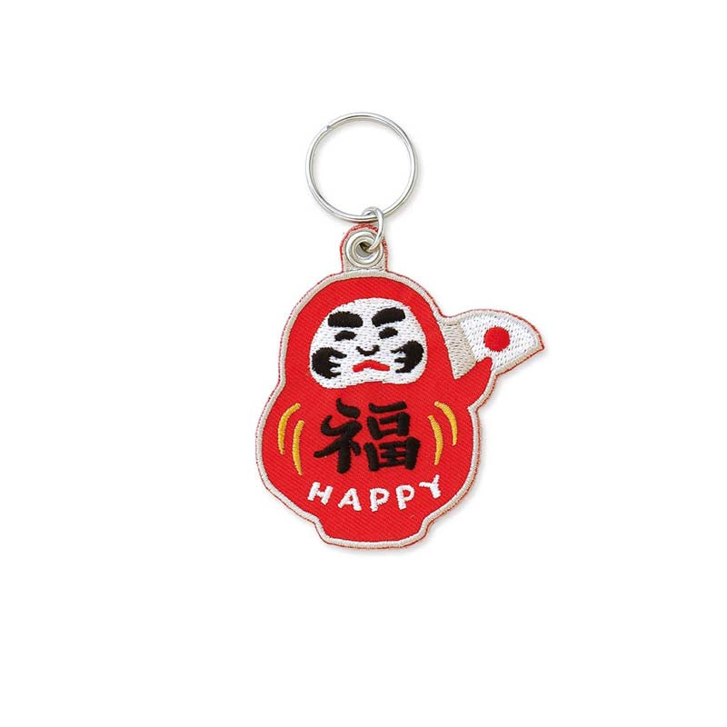 Stitch Work Key Chain / Japanese Motif