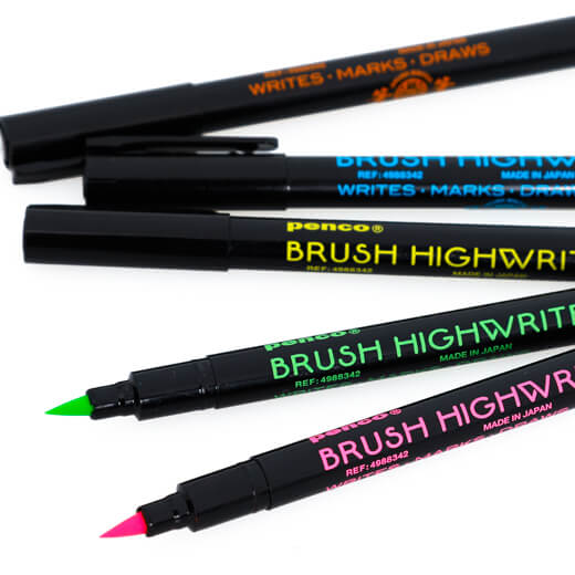 Highlighter Brush Pen