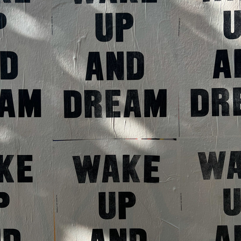 WAKE UP AND DREAM / Poster