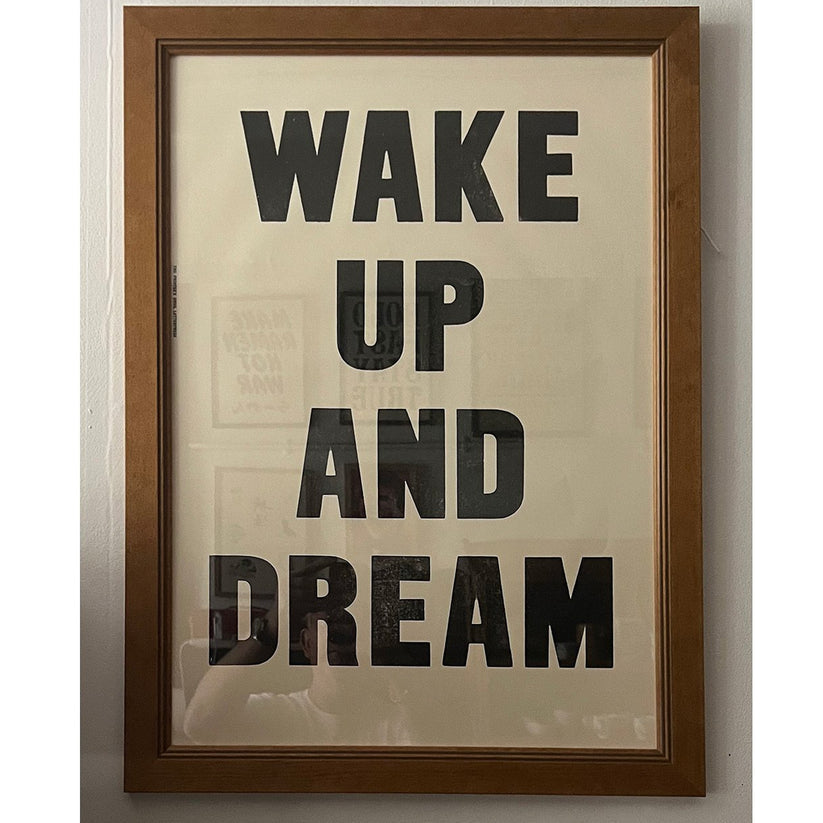 WAKE UP AND DREAM / Poster