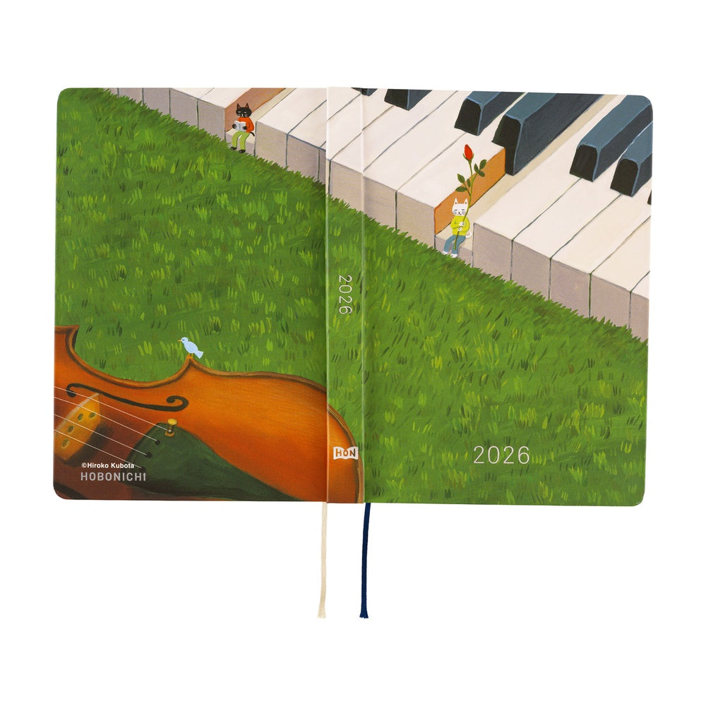 Hobonichi Techo 2026 HON A6 : Hiroko Kubota: Waiting on the Chord