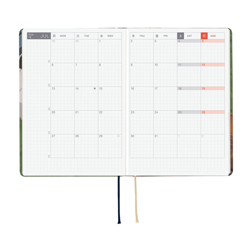 Hobonichi Techo 2026 HON A6 : Hiroko Kubota: Waiting on the Chord