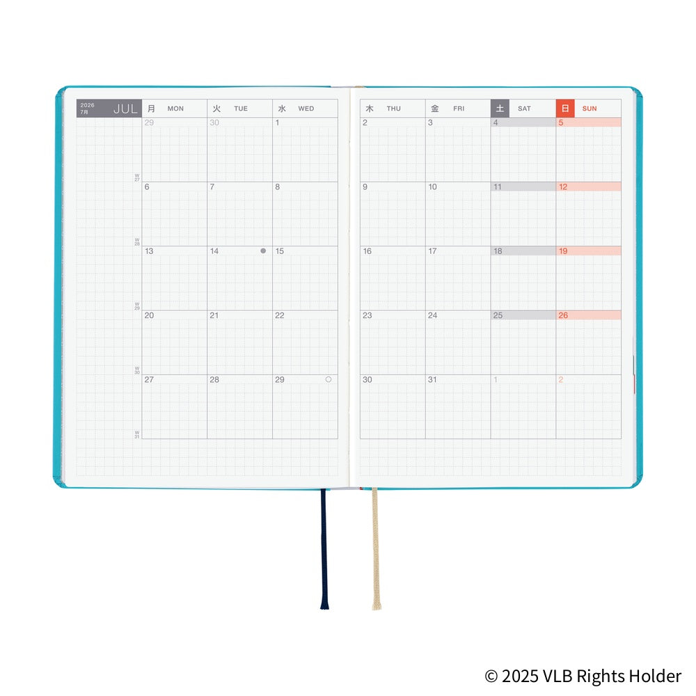 Hobonichi Techo 2026 HON A6 : Virginia Lee Burton: The Little House