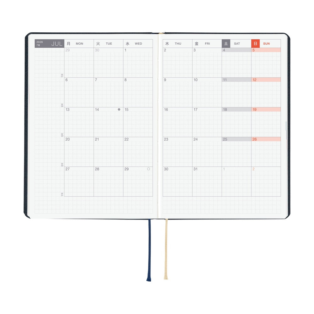 Hobonichi Techo 2026 HON A6 : Slash