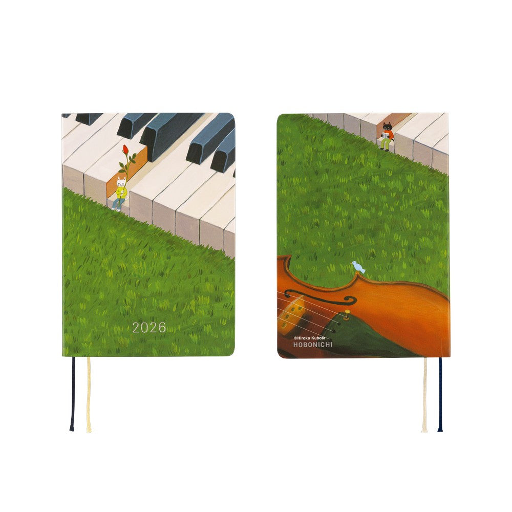 Hobonichi Techo 2026 HON A6 : Hiroko Kubota: Waiting on the Chord