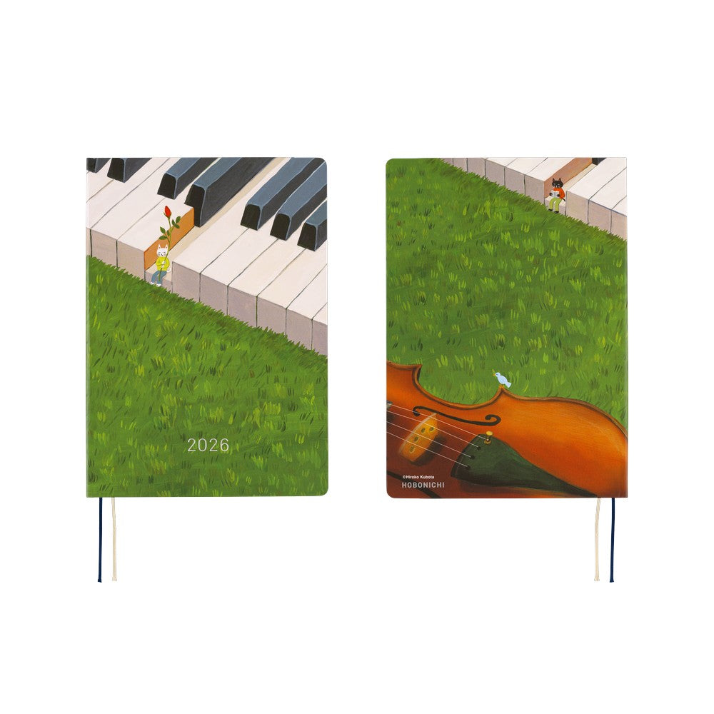 Hobonichi Techo 2026 HON A5 : Hiroko Kubota: Waiting on the Chord