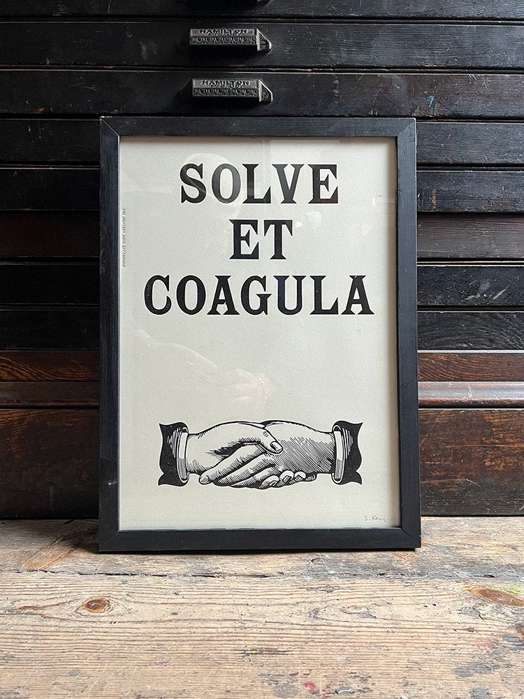 SOLVE ET COAGULA / Poster