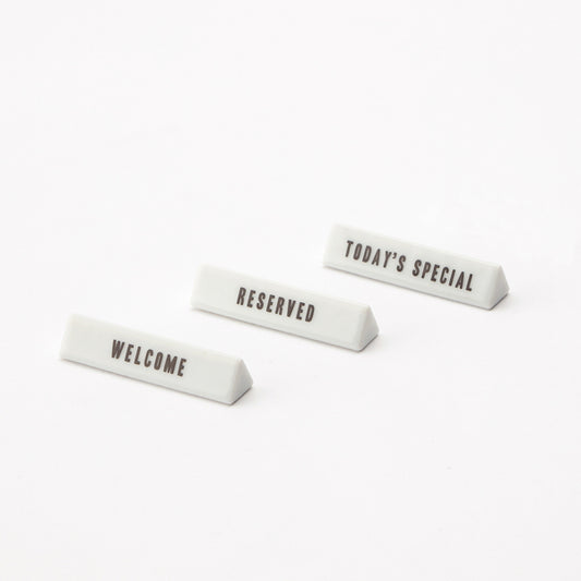 Table Sign Cutlery Rest