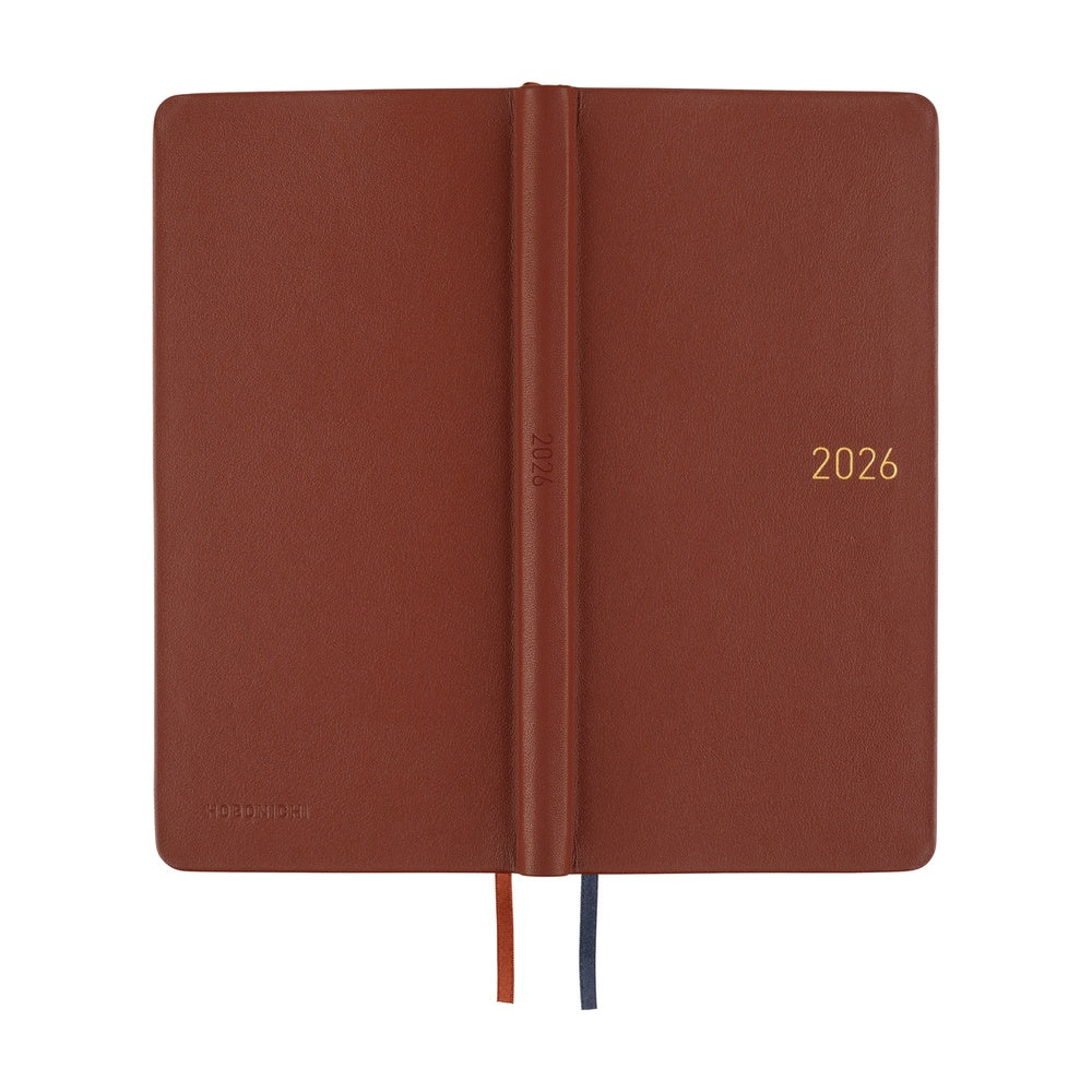 Hobonichi Techo 2026 Weeks : Leather