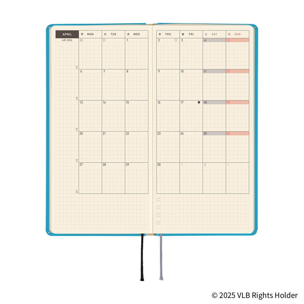 Hobonichi Techo 2026 Weeks : Virginia Lee Burton: The Little House