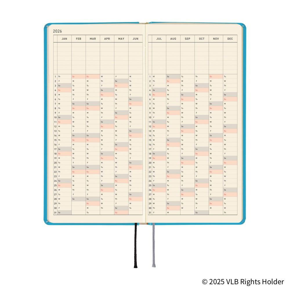 Hobonichi Techo 2026 Weeks : Virginia Lee Burton: The Little House