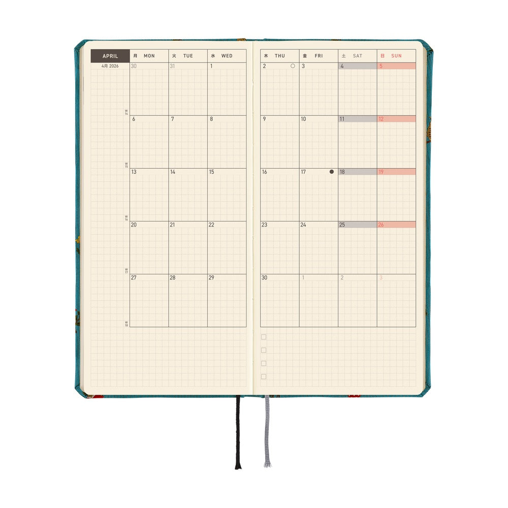 Hobonichi Techo 2026 Weeks MEGA : Bow & Tie