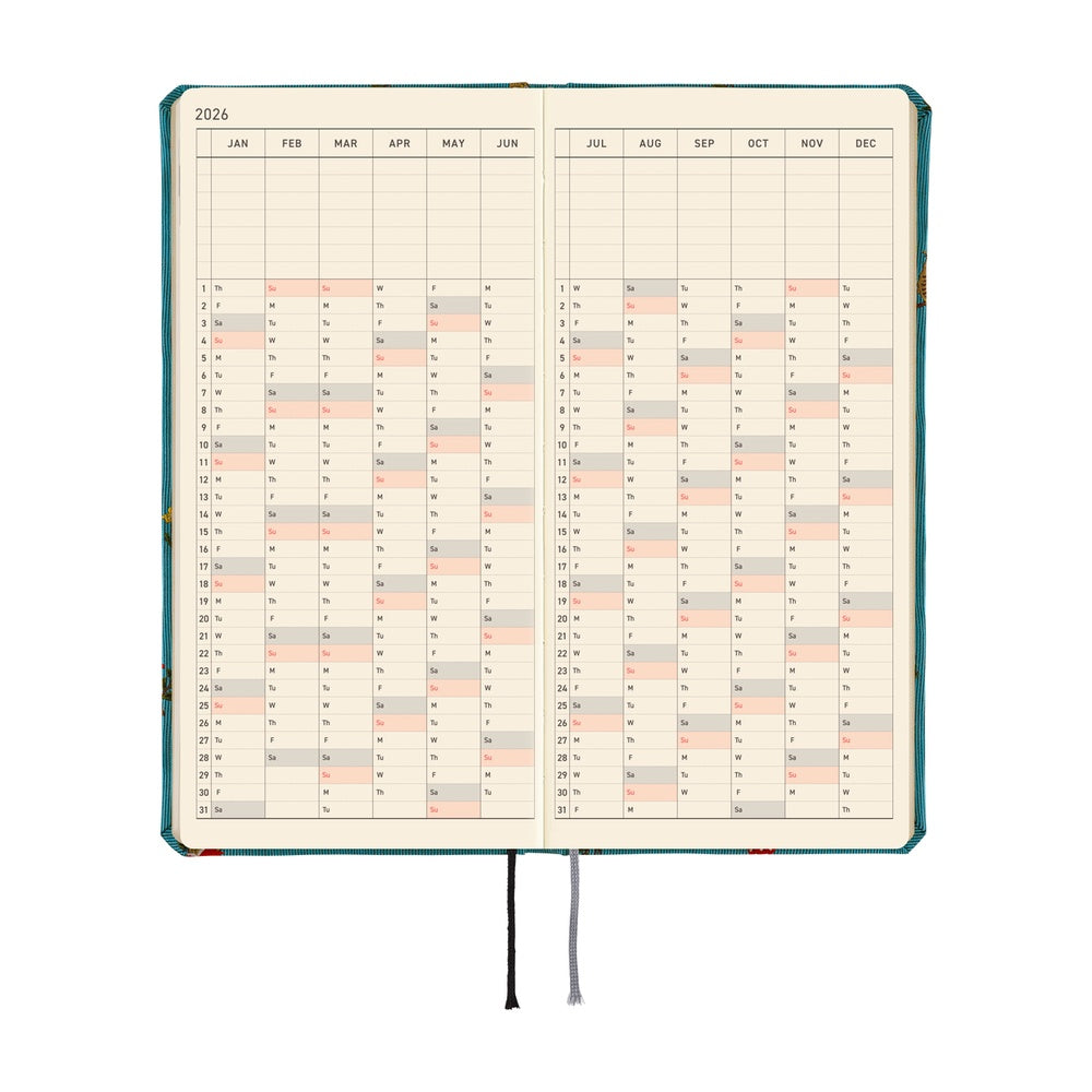 Hobonichi Techo 2026 Weeks MEGA : Bow & Tie
